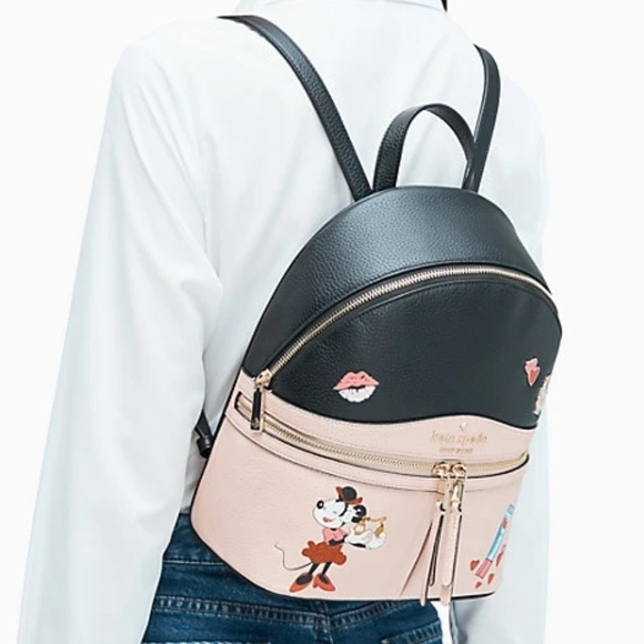 Kate Spade Minnie Mouse Medium Backpack New! - Picture 3 of 14